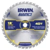 Irwin 12-Inch X 40-Tooth Circular Marathon Miter/Table Saw Blade