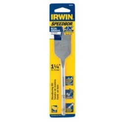 Irwin 1/4-Inch Speedbor Wood Boring Spade Bit