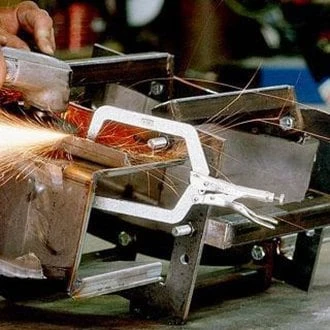 IRWIN® 275 - The Original™ 10" Fixed Pads Long Reach C-Jaws Locking Clamp 2 IRWIN® 275 - The Original™ 10" Fixed Pads Long Reach C-Jaws Locking Clamp - Image 2