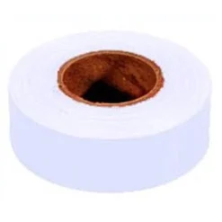 Irwin 1-3/16-Inch X 300-Foot White Strait-Line Non-Adhesive Flagging Tape