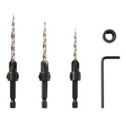 Irwin Steel 4-Piece Countersink Drill Bit Set