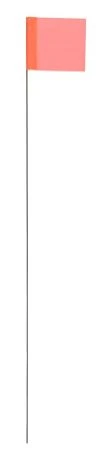 Irwin 21-Inch Glo Orange Flag Stake, 100-Pack