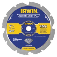 Irwin 7-1/4 Pcd Fibr Cement Bld 4t