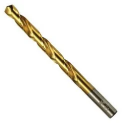 Irwin 9/64 X 2-7/8-Inch Straight Shank Titanium Nitride Coated High Speed Steel Jobber Length Drill Bit