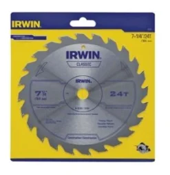 Irwin 7-1/2-Inch X 24-Tooth Circular Classic Series Saw Blade
