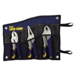 IRWIN® - Fast Release™ 3-piece 7" To 10" Multi-Material Handle Long Nose/Curved/Straight Jaws Locking Pliers Set