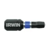 Irwin Insert Bit, #2 Drive, Square Recess Drive, 1/4 In Shank, Hex Shank, S2 Steel