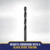 Irwin 5/16" Black Oxide Jobber Drill Bit