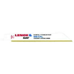 Irwin Lenox Gold 6 In. Bi-Metal Reciprocating Saw Blade 24 TPI 5 Pk