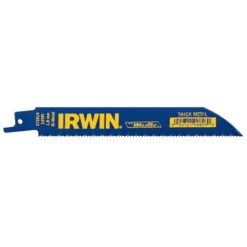 Irwin WeldTec 6 In. Bi-Metal Reciprocating Saw Blade 14 TPI 5 Pk