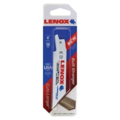 Irwin LENOX METALWOLF 4 In. Bi-Metal WAVE EDGE Reciprocating Saw Blade 18 TPI 1 Blade