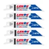 Irwin LENOX METALWOLF 4 In. Bi-Metal WAVE EDGE Reciprocating Saw Blade 18 TPI 5 Pk
