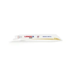 Irwin Lenox Gold 6 In. Bi-Metal Reciprocating Saw Blade 10 TPI 5 Pk