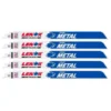 Irwin LENOX METALWOLF 12 In. Bi-Metal WAVE EDGE Reciprocating Saw Blade 14 TPI 5 Pk