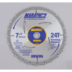 Irwin SAW BLADE 7-1/4"" 24T