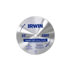 Irwin 10", 80-Teeth Master Combo Saw Blade, PK5