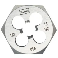 Irwin Hexagon Machine Screw Dies 3/8 -Inch - 16 NC
