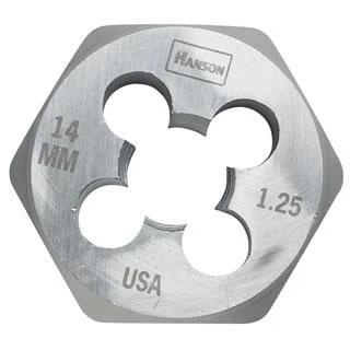 Irwin 12 Mm - 1-1/4 Hexagonal Metric Die 1 Irwin 12 Mm - 1-1/4 Hexagonal Metric Die
