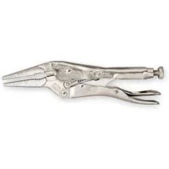 Irwin Vise-Grip Long Nose Locking Pliers, Jaw Capacity: 2-1/4", Jaw Length: 2", Jaw Thickness: 5/16"