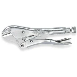 Irwin Vise-Grip Straight Jaw Locking Pliers, Jaw Capacity: 1", Jaw Length: 1-3/16", Jaw Thickness: 1/4