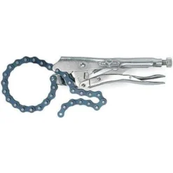 Irwin Vise-Grip Locking Chain Clamp: 3 3/8 In Max. Opening, 9 In Nominal Clamp Size