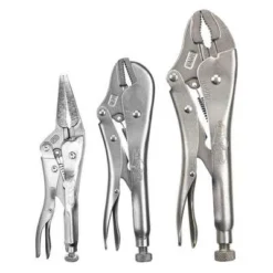 Irwin Vise-Grip Locking Pliers Set: Curved, 1-7/8 In_2 In_1-1/2" Max Jaw Opening, 6 In_10 In_7"Overall Lg