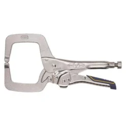 Irwin Vise-Grip 11" Locking C-Clamp, 3-3/8" Max. Opening, 2-5/8" Throat Depth