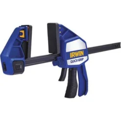 Irwin Industrial Tool Co. 12" Capacity Bar Clamp 9-1/4 To 20-7/8 Spreading Range, 3-5/8" Throat Depth12