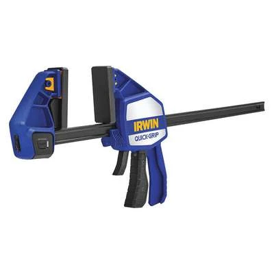 Irwin Industrial Tool Co. 18" Capacity Bar Clamp 9-1/4 To 26-7/8 Spreading Range, 3-5/8" Throat Depth18 1 Irwin Industrial Tool Co. 18" Capacity Bar Clamp 9-1/4 To 26-7/8 Spreading Range, 3-5/8" Throat Depth18