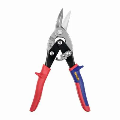 Irwin Aviation Snip: Left/Straight, 10 In Overall Lg, 1 1/4 In Cutting Lg, Steel, Multi-Component 2 Irwin Aviation Snip: Left/Straight, 10 In Overall Lg, 1 1/4 In Cutting Lg, Steel, Multi-Component - Image 2