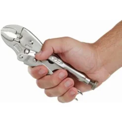 Irwin Vise-Grip Curved Jaw Locking Pliers, Jaw Capacity: 1-1/2", Jaw Length: 1-3/16", Jaw Thickness: 5/16" -Irwin PI Asset 927115
