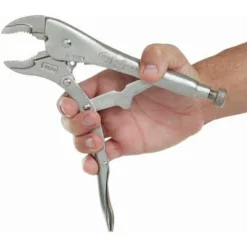 Irwin Vise-Grip Curved Jaw Locking Pliers, Jaw Capacity: 1-7/8", Jaw Length: 1-15/64", Jaw Thickness: 7/16" -Irwin PI Asset 927120