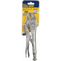 Irwin Vise-Grip Curved Jaw Locking Pliers, Jaw Capacity: 1-7/8", Jaw Length: 1-15/64", Jaw Thickness: 7/16" -Irwin PI Asset 927121