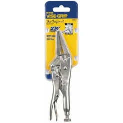 Irwin Vise-Grip Long Nose Locking Pliers, Jaw Capacity: 2-1/4", Jaw Length: 2", Jaw Thickness: 5/16" 10 Irwin Vise-Grip Long Nose Locking Pliers, Jaw Capacity: 2-1/4", Jaw Length: 2", Jaw Thickness: 5/16" -Irwin PI Asset 927126