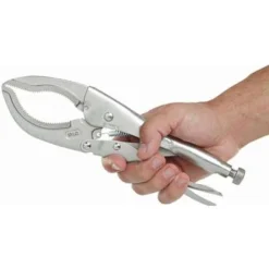 Irwin Vise-Grip Curved Jaw Locking Pliers, Jaw Capacity: 3-1/8", Jaw Length: 3", Jaw Thickness: 1/2" -Irwin PI Asset 930311