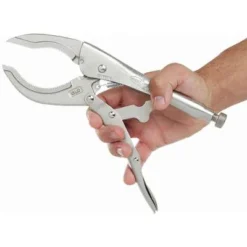 Irwin Vise-Grip Curved Jaw Locking Pliers, Jaw Capacity: 3-1/8", Jaw Length: 3", Jaw Thickness: 1/2" -Irwin PI Asset 930312