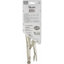 Irwin Vise-Grip Curved Jaw Locking Pliers, Jaw Capacity: 3-1/8", Jaw Length: 3", Jaw Thickness: 1/2" -Irwin PI Asset 930314