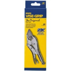 Irwin Vise-Grip 8" Locking Sheet Metal Clamp, 3-1/8" Max. Opening, 1-3/4" Throat Depth -Irwin PI Asset 947972