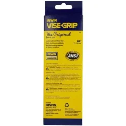 Irwin Vise-Grip 8" Locking Sheet Metal Clamp, 3-1/8" Max. Opening, 1-3/4" Throat Depth -Irwin PI Asset 947973