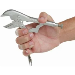 Irwin Vise-Grip Straight Jaw Locking Pliers, Jaw Capacity: 1-5/16", Jaw Length: 1-3/16", Jaw Thickness: 5/16" -Irwin PI Asset 950955