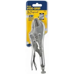Irwin Vise-Grip Straight Jaw Locking Pliers, Jaw Capacity: 1-5/16", Jaw Length: 1-3/16", Jaw Thickness: 5/16" -Irwin PI Asset 950956