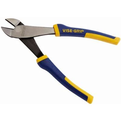 Irwin Vise-Grip Diagonal Cutting Pliers, Cut: Flush, Jaw Width: 1-1/8", Jaw Length: 7/8", ESD Safe: No 2 Irwin Vise-Grip Diagonal Cutting Pliers, Cut: Flush, Jaw Width: 1-1/8", Jaw Length: 7/8", ESD Safe: No - Image 2