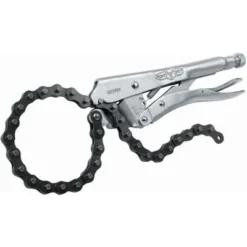Irwin Vise-Grip Locking Chain Clamp: 3 3/8 In Max. Opening, 9 In Nominal Clamp Size -Irwin PI Asset 967195