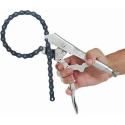 Irwin Vise-Grip Locking Chain Clamp: 3 3/8 In Max. Opening, 9 In Nominal Clamp Size -Irwin PI Asset 967197