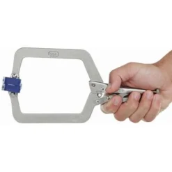 Irwin Vise-Grip 9" Locking Clamp Set, 4-1/2" Max. Opening, 4-3/4" Throat Depth -Irwin PI Asset 968786