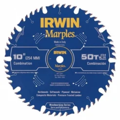 Irwin 10", 50-Teeth Laser Cut Circular Saw Blade, PK3