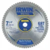Irwin 7 1/4", 68-Teeth Circular Saw Blade, PK5