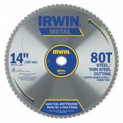 Irwin 14", 80-Teeth Circular Saw Blade
