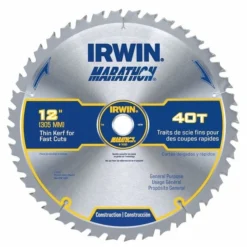 Irwin 12", 40-Teeth Circular Saw Blade