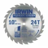 Irwin 10", 24-Teeth Circular Saw Blade, Steel